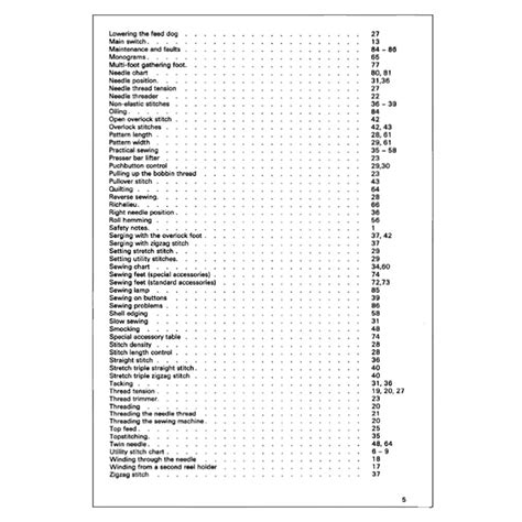 Pfaff Tipmatic 6120 Instruction Manual