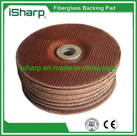 Fiberglass Backing Pad For Making Flap Disc Fiberglass Backing For