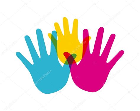 Diversity Hands Stock Vector Image By ©yupiramos 65740675