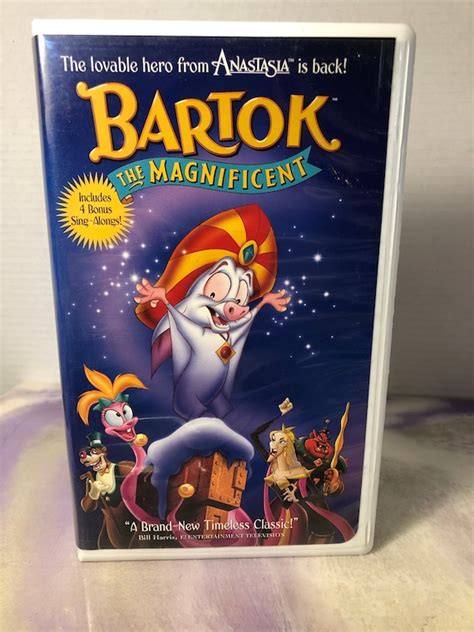 Vintage ANASTASIA Bartok The Magnificent VHS Cassette Tape, 43% OFF