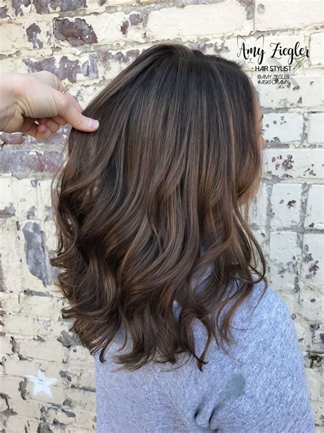 Caramel Balayage Babylights By Amy Ziegler Hair Styles Brown Hair