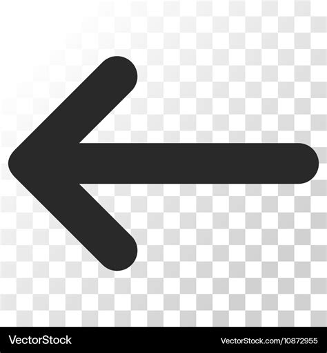 Arrow left icon Royalty Free Vector Image - VectorStock