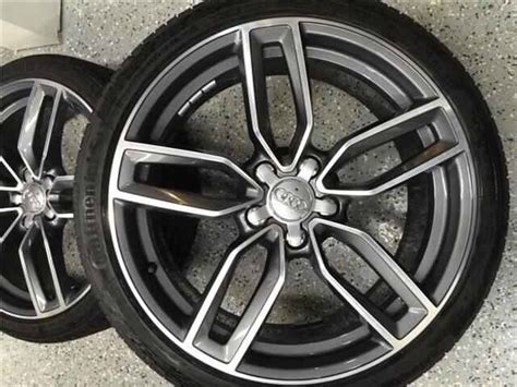 Genuine Audi S3 A3 19” Diamond Cut Alloy Wheels And Tyres In Bradford