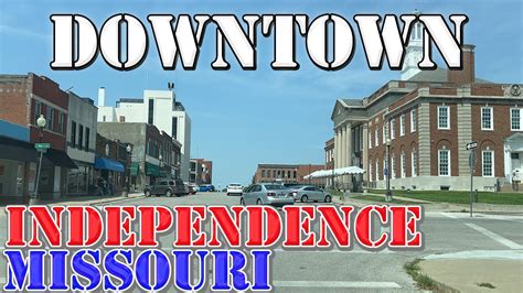 Independence Missouri 4K Downtown Drive YouTube