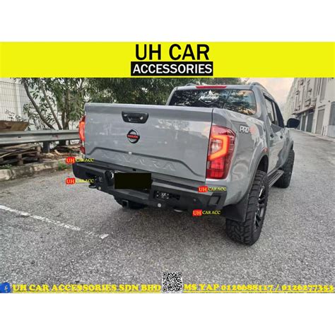 Nissan Navara Np300 Pro4x Force Op2 Steel Rear Bumper Bull Bar Shopee