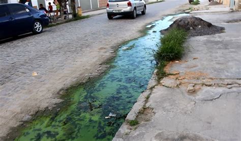 Esgoto C U Aberto No Bairro Pequi Um Risco Para A Sa De Da