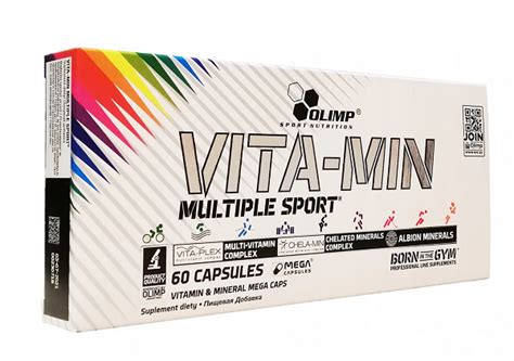 Купить витамины Vita-min Multiple Sport Olimp 60 капсул Киев и Украина