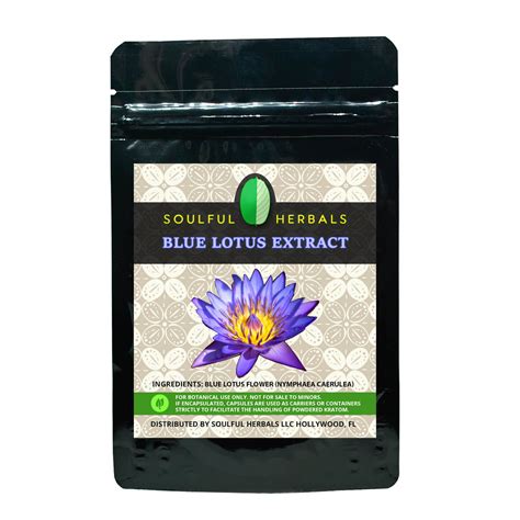 Blue Lotus Flower Extract 100X - Soulful Herbals