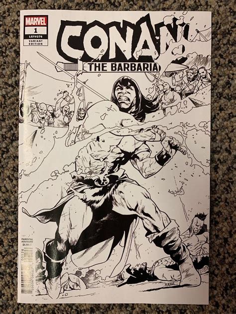 Conan The Barbarian 1 Mahmud Asrar Party Sketch Variant Marvel 2019 Vf