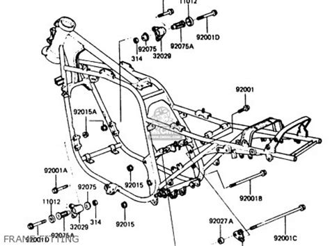 Kawasaki Zx A Europe Uk Fr Gr It Nr Sd Parts Lists And Schematics