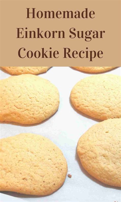 Old Fashioned Einkorn Sugar Cookies Recipe The Farmer S Lamp Recipe