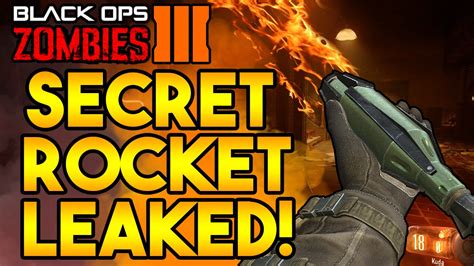 Black Ops 3 Zombies New Wonder Weapon Rocket Shadows Of Evil Secret