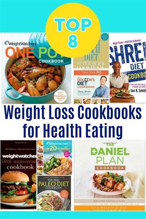 Top 8 Weight Loss Cookbooks For Healthy Eating Thrifty Jinxy