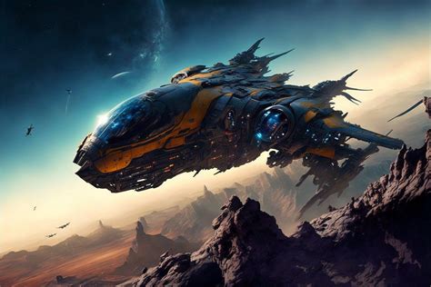 Pin By Antarik Fox On Sci Fi Future Space Ship Concept Art Aliens