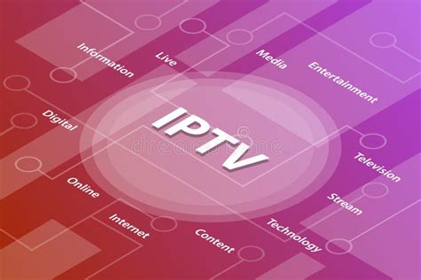 Ic Ne Vectorielle Iptv Ic Ne De Concept De Bo Te De Canal Vid O Ip