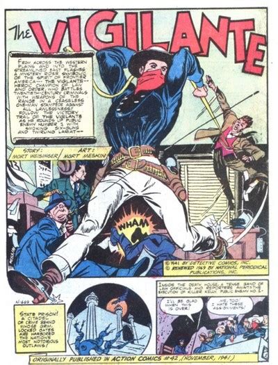 Vigilante (Character) - Comic Vine