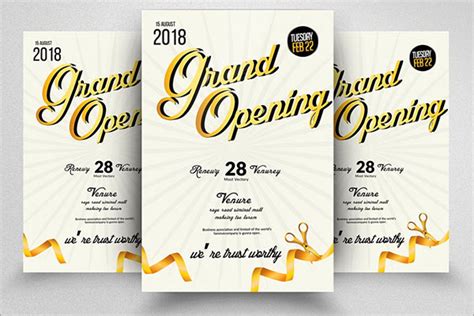 Grand Opening Flyer Templates | Free & Premium Photoshop | Vector ...