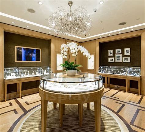 Luxury Watch Display Showcase Manufacture Watch Store Design Jewelry