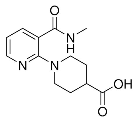 Methylamino Carbonyl Pyridinyl Piperidinecarboxylic Acid