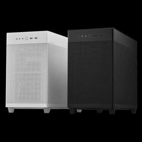 ASUS Prime AP201 MicroATX Mesh Case Black White Bermor Techzone