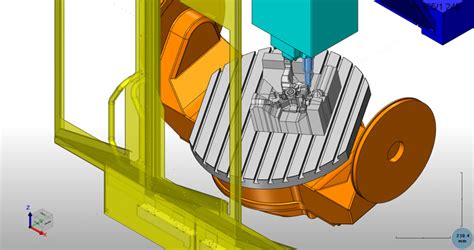 Machine Tool Simulation 5 Axis Add On Module Nc Graphics Gmbh