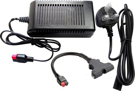 Golf Trolley Battery Charger Lc 2213 With T Bar Connector For Powakaddy Trolley Hill Billy