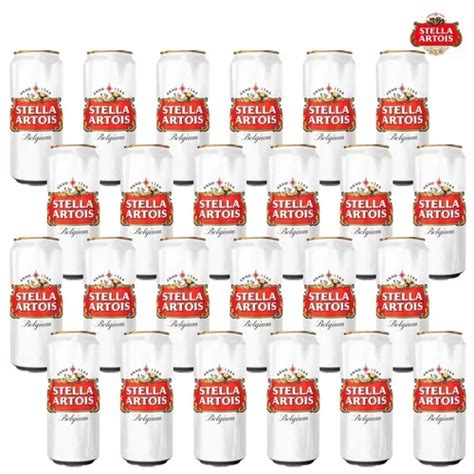 Cerveza Stella Artois Premium Lager Lata Ml Pack X