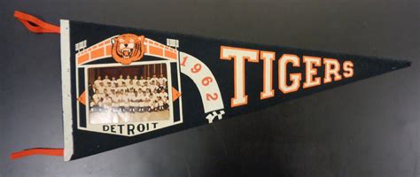 Lot Detail - 1962 Detroit Tigers Pennant