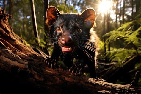 Premium AI Image | Tasmanian devil of its Australian habitat