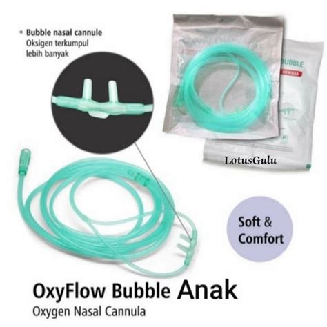 Jual Besmed Oxygen Nasal Cannula Oxyflow Bubble Dewasa Oxyflow Bubble