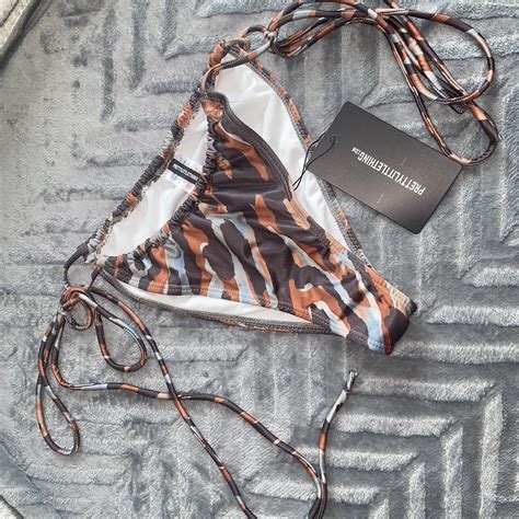 Brand New Runched Bum Bikini Bottoms Size 16 But Depop