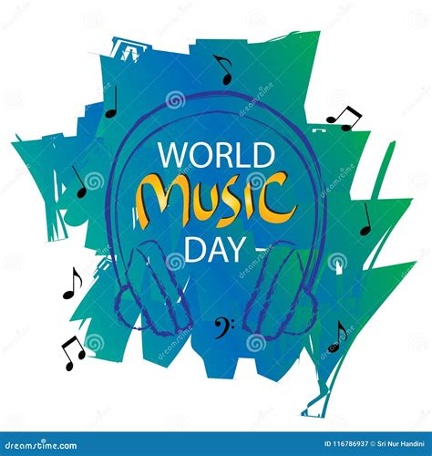 World Music Day Stock Illustration Illustration Of Festive 116786937