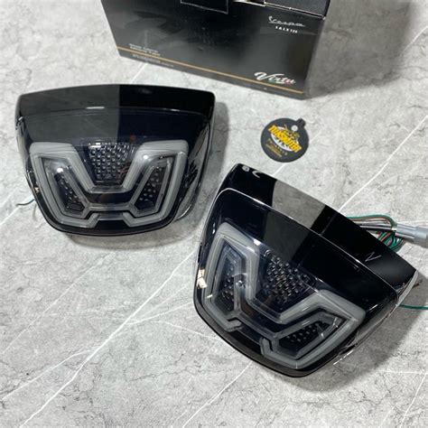 Jual Virtu Stoplamp Running LED DRL Original Vespa S LX LXV Shopee