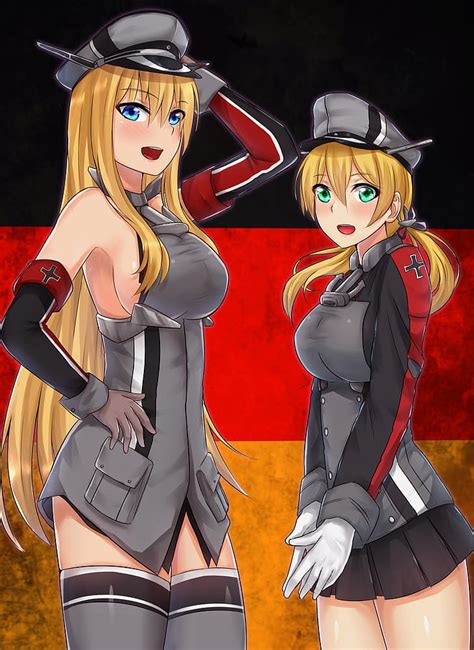 Hd Wallpaper Anime Anime Girls Kantai Collection Prinz Eugen