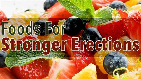 Foods And Vitamins For Erectile Dysfunction