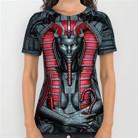 Buy Sacred Dark Queen All Over Print Shirt By Grandeduc Pharaoh Woman