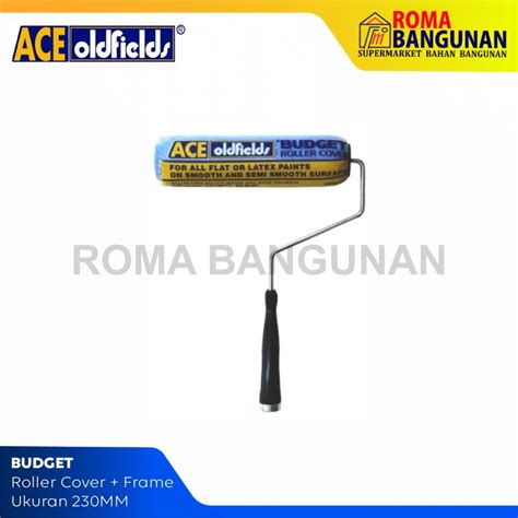 Jual Ace Oldfields Budget Kuas Roll Cat Dinding 230mm Shopee Indonesia