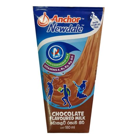 Anchor Newdale Milk Chocolate Uht Tetra 180ml Glomarklk