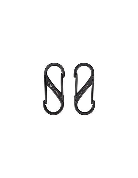 NITE IZE S BINER STAINLESS STEEL DUAL CARABINER 1 2 PACK Keus