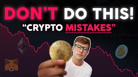 The 5 Worst Crypto Mistakes To Avoid Dont Lose Money Youtube