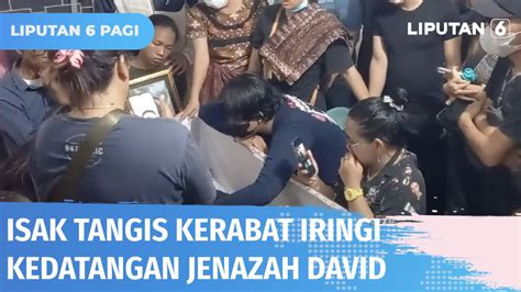 Jenazah Mahasiswa Isi David Siallagan Tiba Di Rumah Duka Tangis