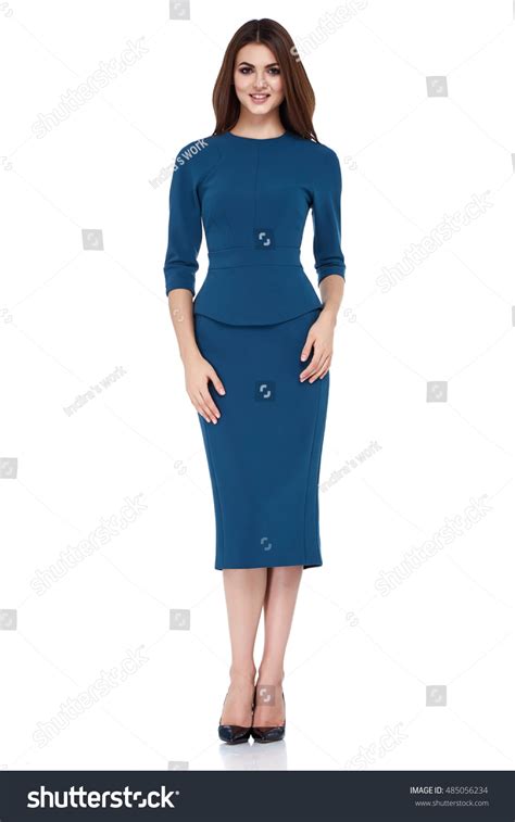 Beautiful Sexy Brunette Woman Business Office Stock Photo 485056234 Shutterstock