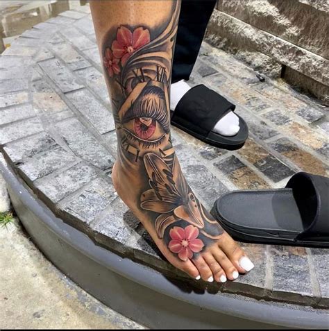 Check Out Simonelovee Foot Tattoos Girls Cute Foot Tattoos Leg