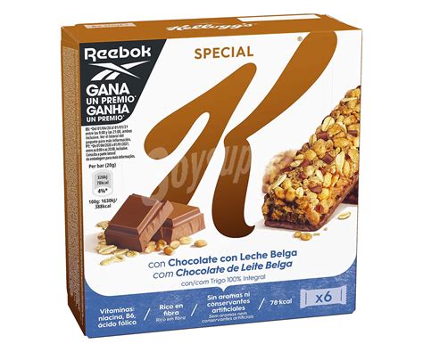 Special K Kellogg S Barritas De Cereales Integrales Con Chocolate Con