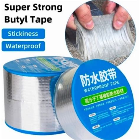 Jual Lakban Anti Bocor Anti Air Aluminium Foil Waterproof Tape