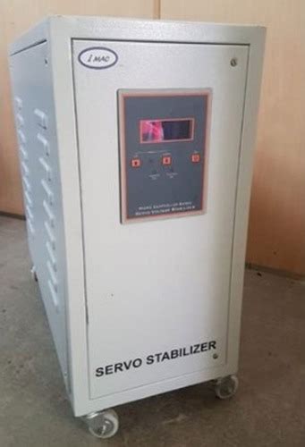 50kva Three Phase Air Cooled Servo Stabilizers Current Ac Volt V At