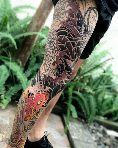 74 Leg Sleeve Tattoo Ideas For Men And Women