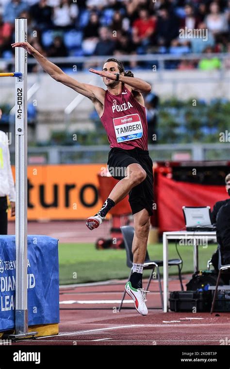 Gianmarco Tamberi Of Italy Competes In High Jump Men During The IAAF