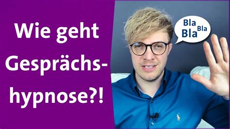 Was ist Gesprächshypnose und wie funktioniert sie Hypnose lernen mit