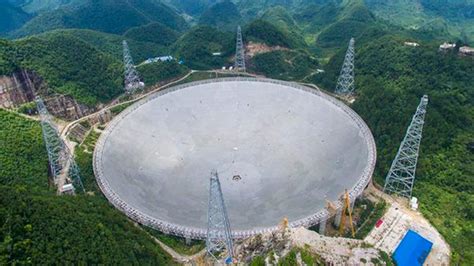 Il radiotelescopio più grande del mondo si trova in Cina ecco a cosa